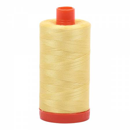 2115 Aurifil 100% Cotton 50wt Lemon