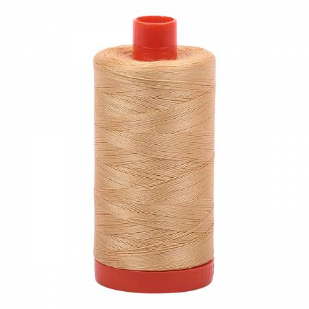 5001 Aurifil 100% Cotton 50wt Ocher Yellow