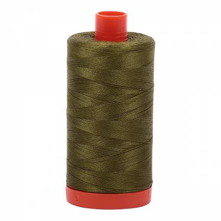 2887 Aurifil 100% Cotton 50wt Very Dark Olive