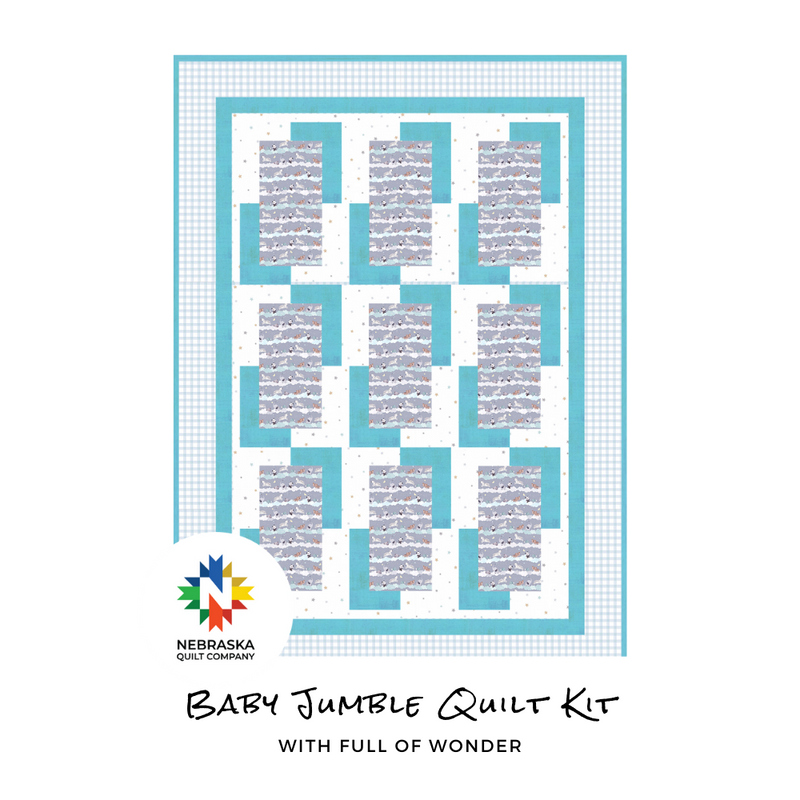 Baby Jumble Quilt Kit with Full of Wonder