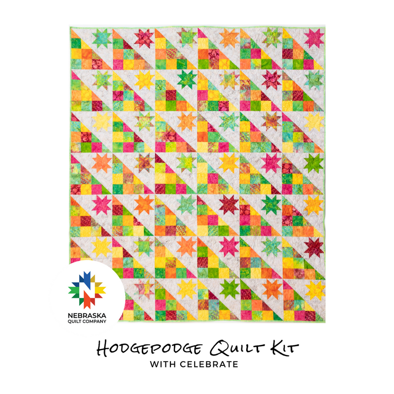 Hodgepodge Quilt Kit with Celebrate