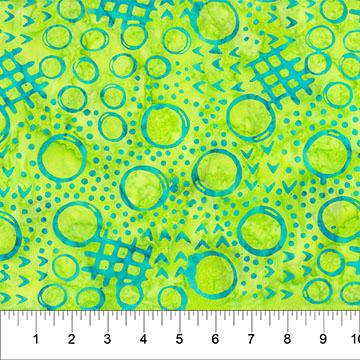 Jitterbug Circles Green – Nebraska Quilt Company