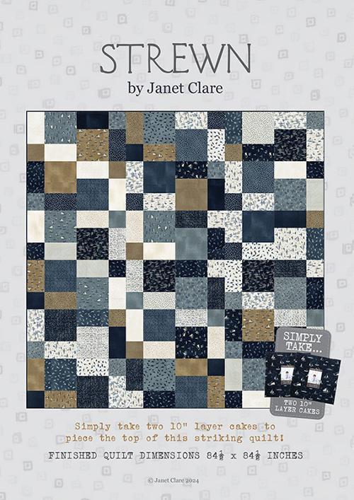 Strewn Pattern - Nebraska Quilt Company