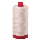 A100122000 Light Sand 12wt Aurifil Thread 356yds - Nebraska Quilt Company - NT260005