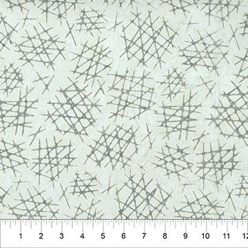 Abstraction Crosshatch Light Sea Fog Green - 83812 - 13 - Banyan Batiks Studio - Nebraska Quilt Company - F261152