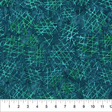 Abstraction Crosshatch Midnight Blue - 83812 - 49 - Banyan Batiks Studio - Nebraska Quilt Company - F261145