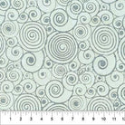 Abstraction Swirls Light Sea Fog Green - 83814 - 13 - Banyan Batiks Studio - Nebraska Quilt Company - F261141