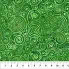 Abstraction Swirls Olive Green - 83814 - 74 - Banyan Batiks Studio - Nebraska Quilt Company - F261143