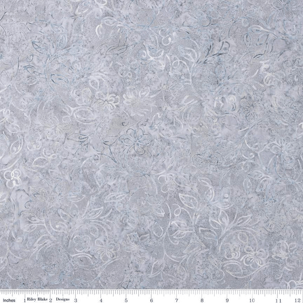 Achromatic Dance Ice Flowers - BT23042 - 152 - Riley Blake Designs - Nebraska Quilt Company - F09129