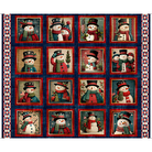 All American Snowman American Snowman Picture Patch Cream 36" X 40" - Nebraska Quilt Company - PAN261509