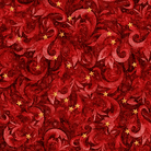 All American Snowman Swirls Red - 2600 32048 R 15O - QT Fabrics - Nebraska Quilt Company - F261523
