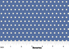 All KS NE Shop Hop 2025 Little Dots Blue - 1495750B - Benartex - Nebraska Quilt Company - F250352