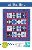 All Star Hero Pattern - Nebraska Quilt Company - PUB261346
