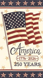 America 250 Years America 250th Anniversary Panel Parchment - 56185 11 - Moda Fabrics - Nebraska Quilt Company - PAN260369