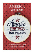 America 250 Years Embroidery Kit - Nebraska Quilt Company - HE260620