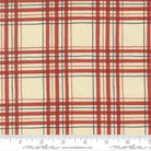 America 250 Years Patriotic Plaid Checks and Plaids Parchment Red - 56183 11 - Moda - Nebraska Quilt Company - F260363