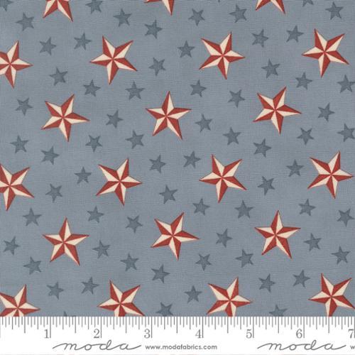 America 250 Years Tossed Stars Americana Steel Blue - 56181 16 - Moda - Nebraska Quilt Company - F260356