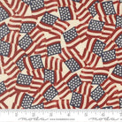 America 250 Years Waving Flags Americana Parchment - 56180 11 - Moda - Nebraska Quilt Company - F260350