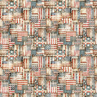 American Country Flag Patchwork Cream - 2600 31995 E 150 - QT Fabrics - Nebraska Quilt Company - F261465