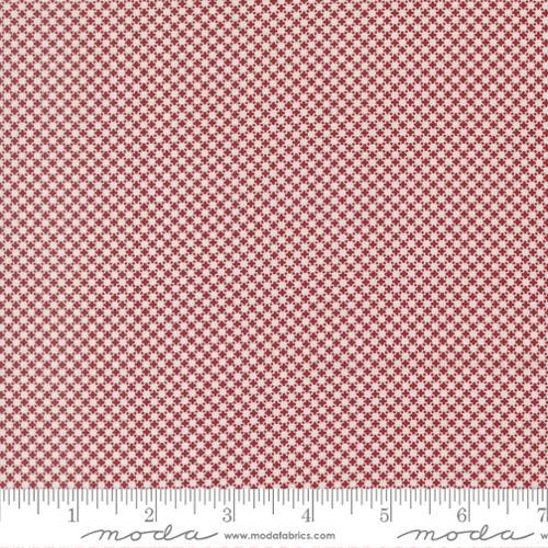 American Gatherings III Cross Stitch Blenders Cloud Crimson Red - 49328 23 - Moda Fabrics - Nebraska Quilt Company - F2501788