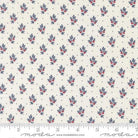 American Gatherings III Flower Sprig Small Floral Cloud White - 49327 11 - Moda Fabrics - Nebraska Quilt Company - F2501783