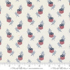 American Gatherings III Star Shield Novelty Cloud White - 49320 11 - Moda Fabrics - Nebraska Quilt Company - F2501770