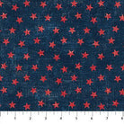 American Heartland Stars Red on Navy Blue - 28737 - 49 - Northcott Fabrics - Nebraska Quilt Company - F251591