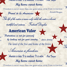 American Valor Words of Valor Natural Light - 16872-07 - Benartex - Nebraska Quilt Company - F261680