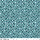 Americana Harriet Raindrop Blue - C16091 - RAINDROP - Riley Blake Designs - Nebraska Quilt Company - F250940