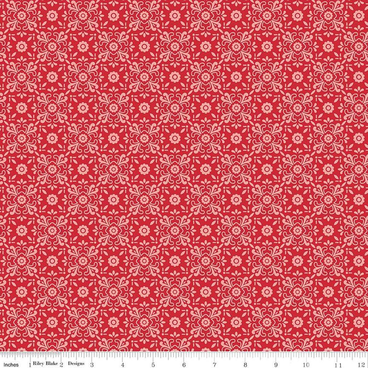 Americana Justice Riley Red - C16095 - RILEYRED - Riley Blake Designs - Nebraska Quilt Company - F250970