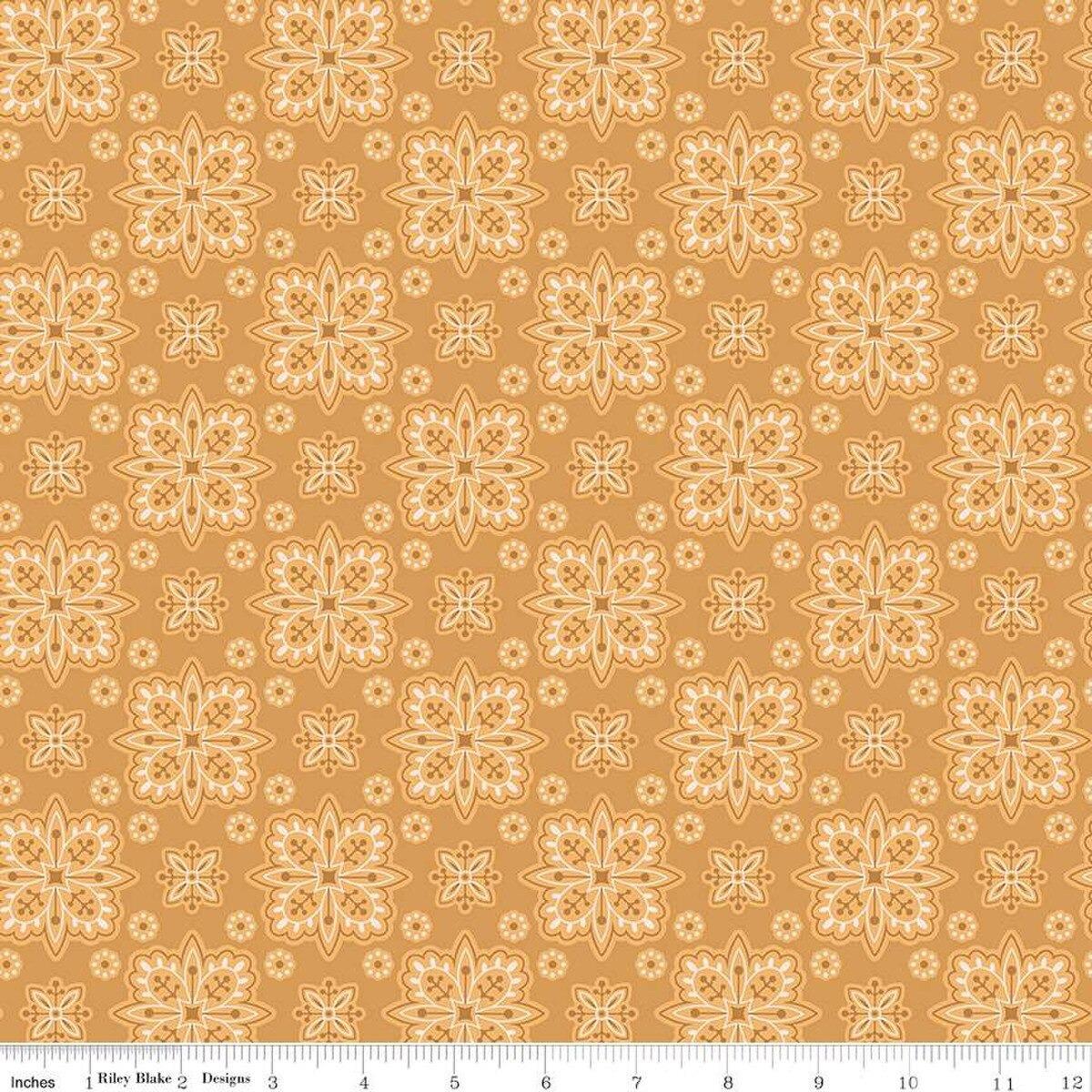 Americana Parade Cider Orange - C16085 - CIDER - Riley Blake Designs - Nebraska Quilt Company - F250953