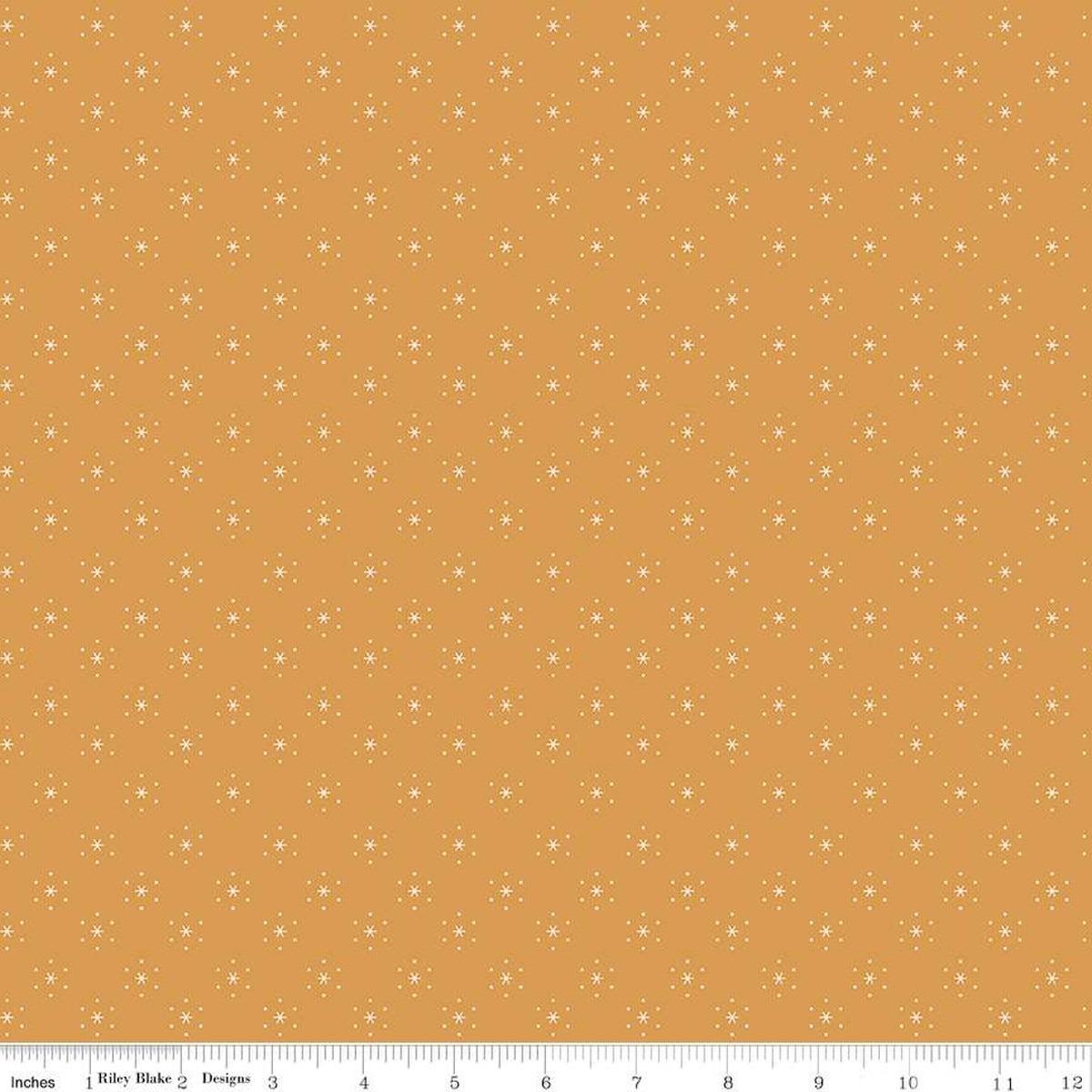Americana Sparkle Cider Orange - C16086 - CIDER - Riley Blake Designs - Nebraska Quilt Company - F250952