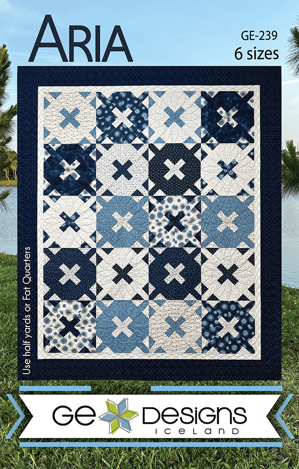 Aria Quilt Pattern - Nebraska Quilt Company - PUB2501619