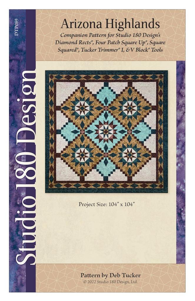 Arizona Highlands Quilt Pattern - Nebraska Quilt Company - PUB2400237