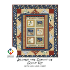 Around the Campfire Quilt Kit with Live, Love, Camp - Nebraska Quilt Company - K109717