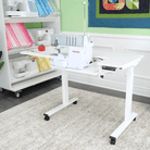 Arrow Eleanor Adjustable Height Serger and Sewing Table - Nebraska Quilt Company - SC691