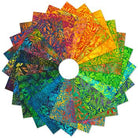 Artisan Batiks: Aloha Sunset 2.5" Strips Multi 40 Pieces - RU - 1352 - 40 - Robert Kaufman - Nebraska Quilt Company - PC260284