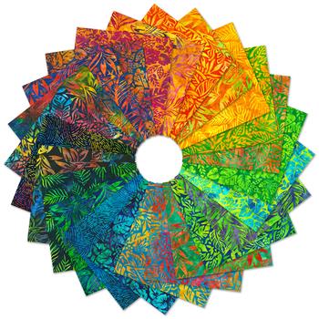 Artisan Batiks: Aloha Sunset 2.5" Strips Multi 40 Pieces - RU - 1352 - 40 - Robert Kaufman - Nebraska Quilt Company - PC260284