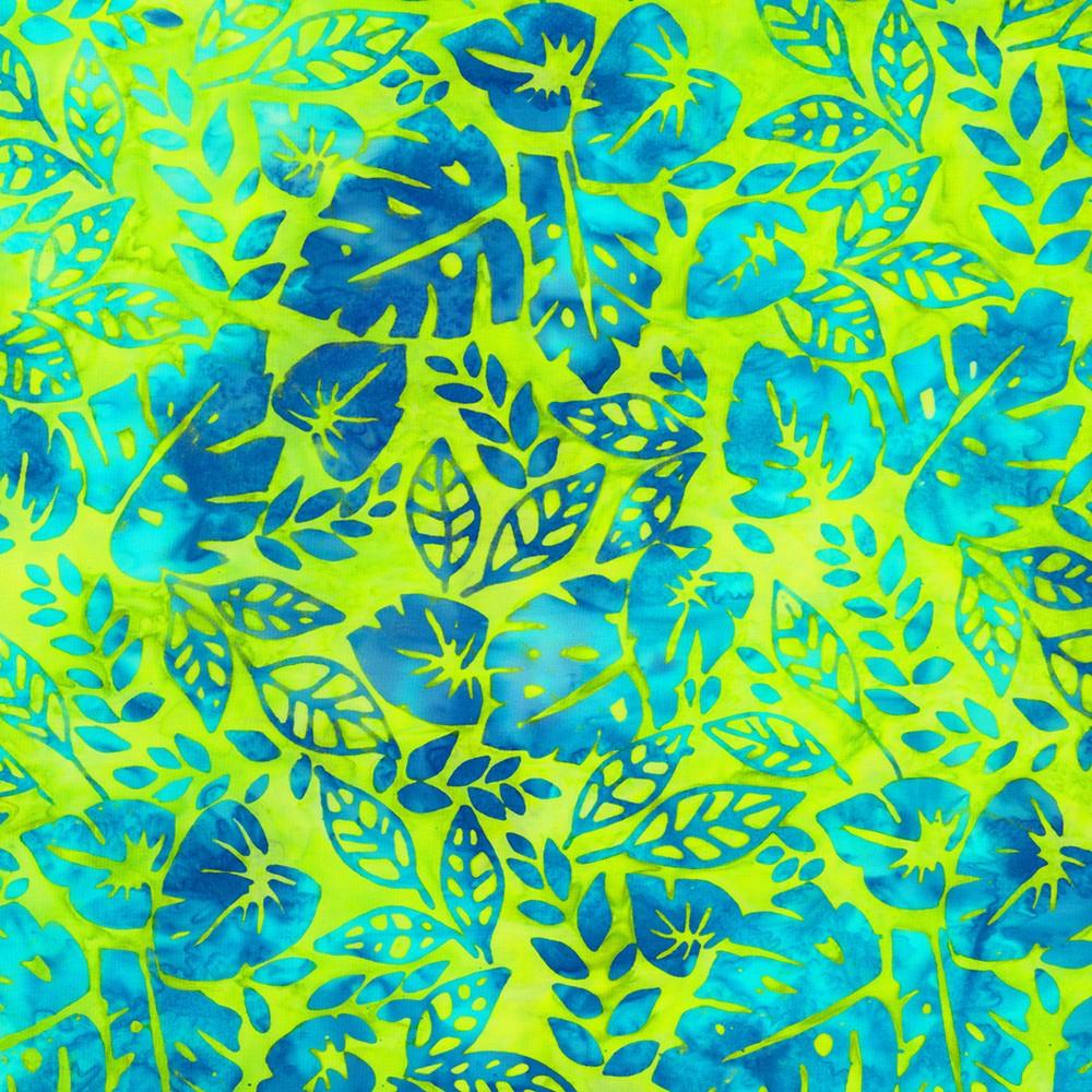 Artisan Batiks: Aloha Sunset Sour Apple - AMD - 23462 - 395 - Robert Kaufman - Nebraska Quilt Company - F260257