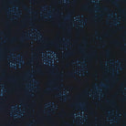Artisan Batiks: Kasuri Dotted Circles & Stripes Indigo - AMD - 23483 - 62 - Robert Kaufman - Nebraska Quilt Company - F260273