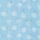 Artisan Batiks: Kasuri Dotted Circles & Stripes Sky - AMD - 23483 - 63 - Robert Kaufman - Nebraska Quilt Company - F260274
