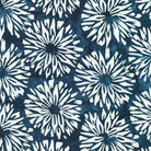 Artisan Batiks: Kasuri Large Flowers Blue - AMD - 23480 - 4 - Robert Kaufman - Nebraska Quilt Company - F260260