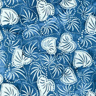 Artisan Batiks: Kasuri Leaves Blue - AMD - 20831 - 4 - Robert Kaufman - Nebraska Quilt Company - F06297