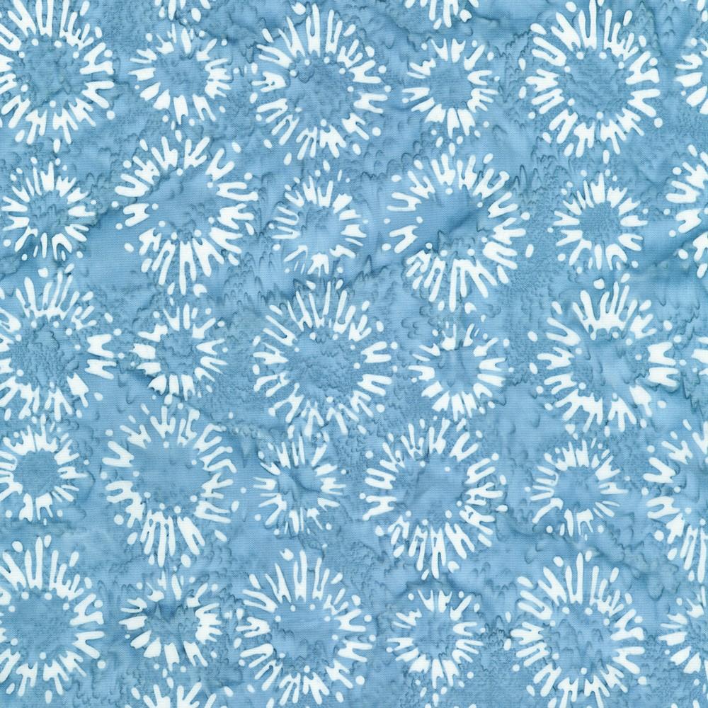 Artisan Batiks: Kasuri Sunbursts Denim - AMD - 23482 - 67 - Robert Kaufman - Nebraska Quilt Company - F260271