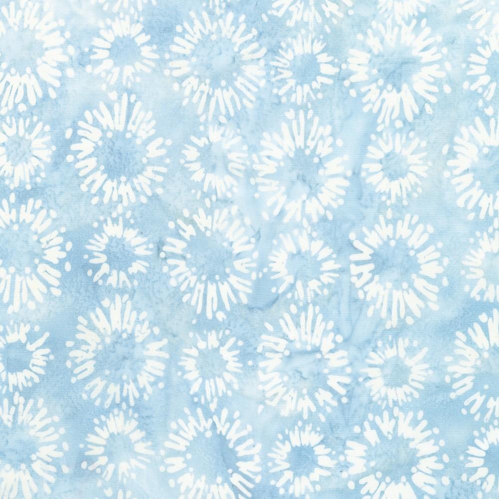 Artisan Batiks: Kasuri Sunbursts Sky - AMD - 23482 - 63 - Robert Kaufman - Nebraska Quilt Company - F260270