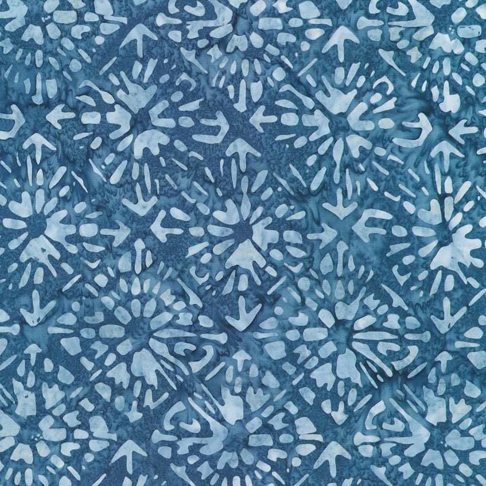 Artisan Batiks: Kasuri Tiles Blue - AMD - 23481 - 4 - Robert Kaufman - Nebraska Quilt Company - F260264
