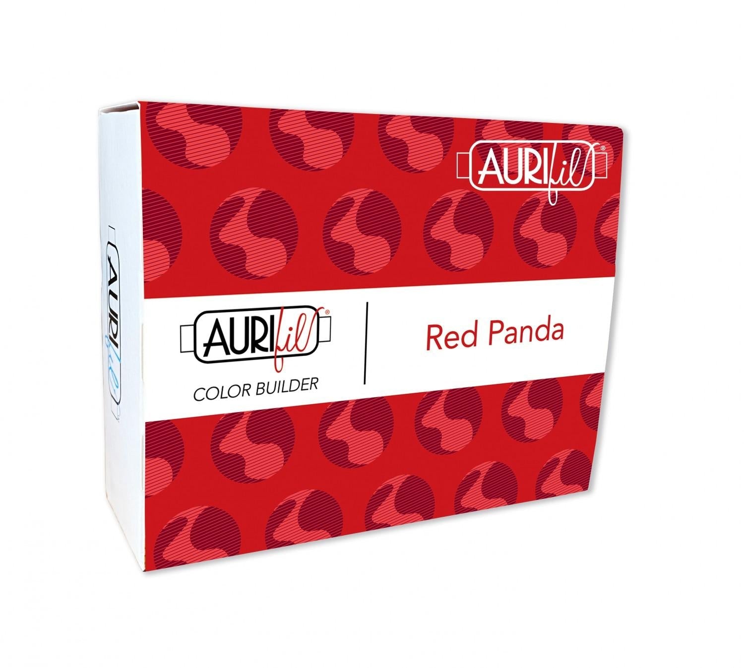 Aurifil Color Builder 40wt 3pc Set Panda Red - Nebraska Quilt Company - NT00933