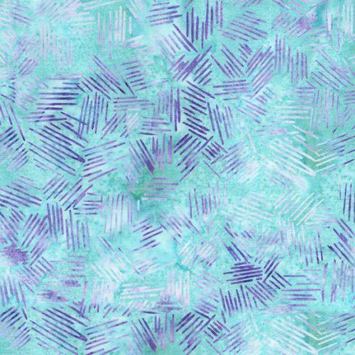 Aurora Crosshatched Teal Aqua Blue - 612503905 - Island Batik - Nebraska Quilt Company - F2501847