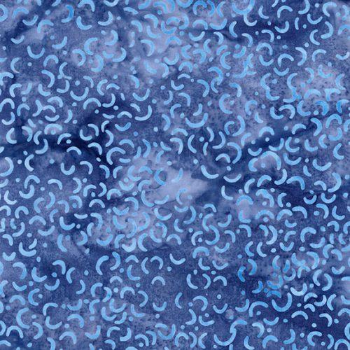 Aurora Macaroni Blue French - 612505560 - Island Batik - Nebraska Quilt Company - F2501854