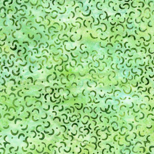 Aurora Macaroni Green Pistachio - 612505615 - Island Batik - Nebraska Quilt Company - F2501843